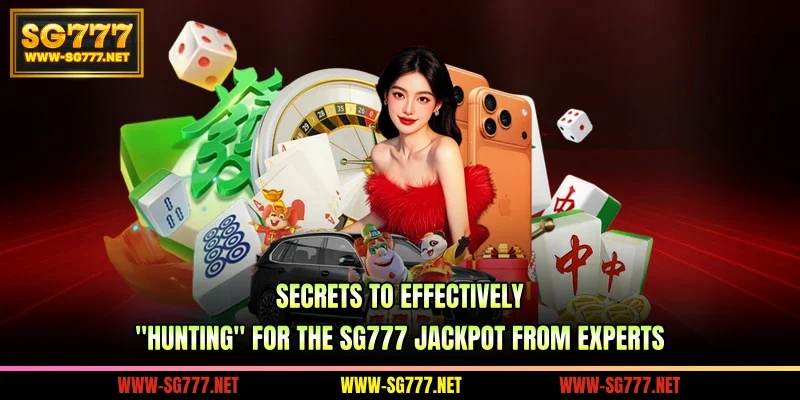 Secrets to effectively "hunting" for the SG777 Jackpot from experts