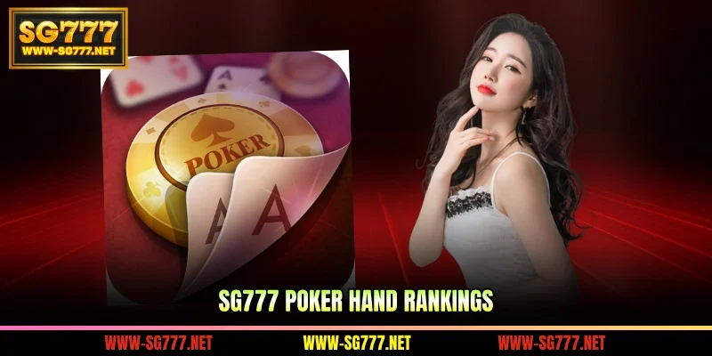 SG777 Poker hand rankings
